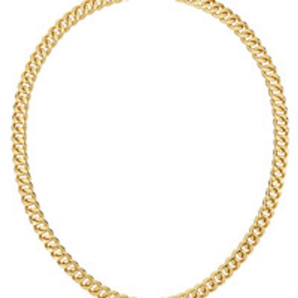 Edblad Curb Chain Necklace Gold