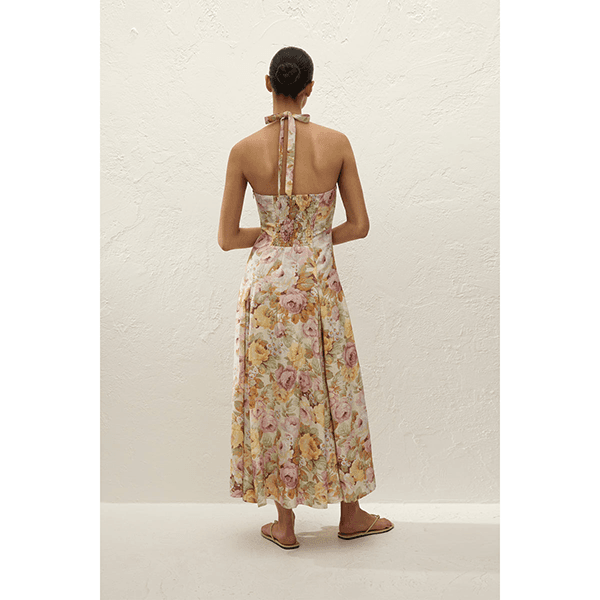 Faithfull Murano Midi Dress Giardino