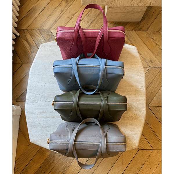 JOSEPH Loaf Leather Bag Chambray