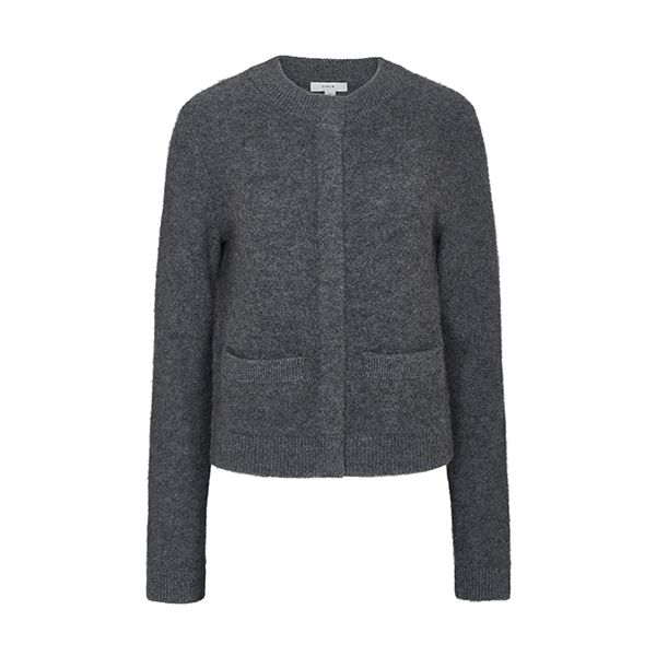 Vince Shrunken Boiled Jacket H Graphite