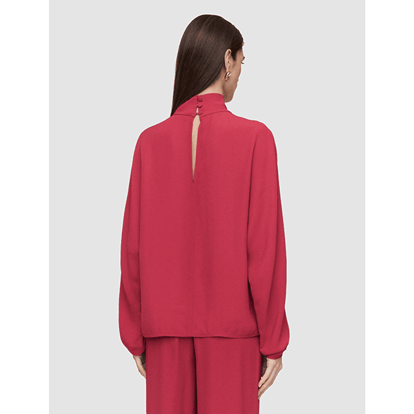JOSEPH Buick Blouse Crepe Mulberry