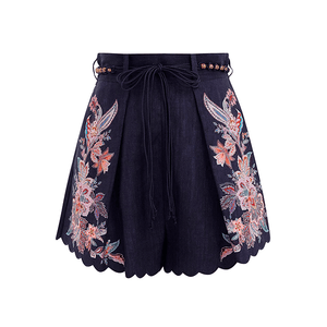 Main Image Zimmermann Rhiannon Tuck Short Navy Multi Paisley