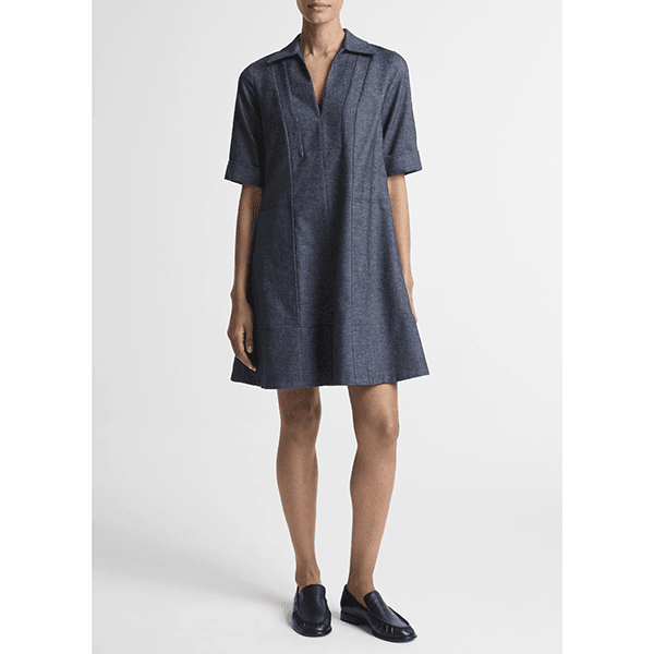Vince A-line Dress Indigo