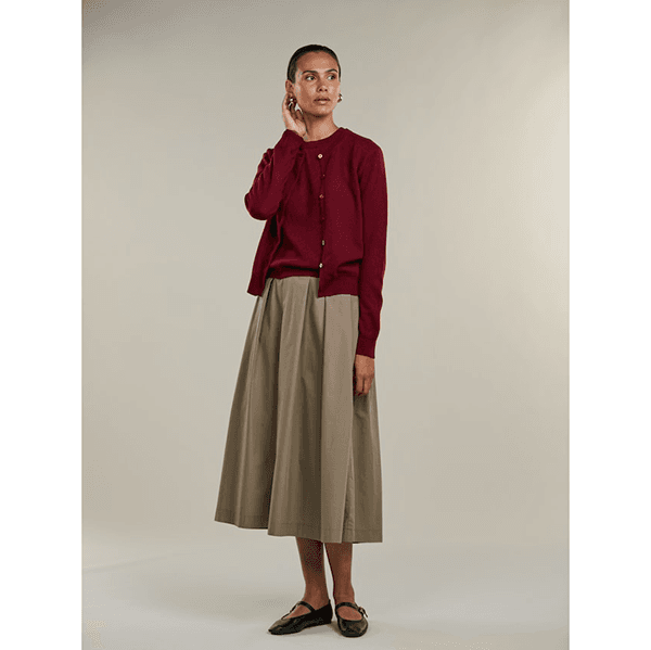 Stenströms Judith Cardigan Dark Red