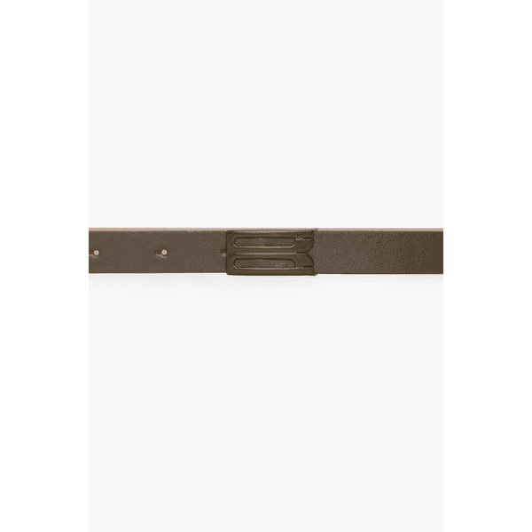Victoria Beckham Micro Frame Belt Tonal Khaki