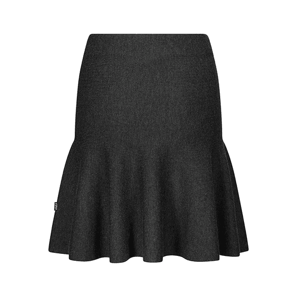 ella&il Triny Merino Skirt Dark Grey Melange