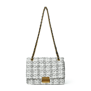 Hovedbilde Arnie Says Charlie Summer Tweed Handbag Black