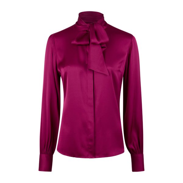 Stenströms Selma Bowtie Blouse Pink