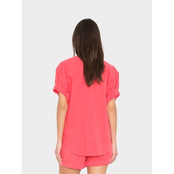 Xirena Channing Shirt Red Sky