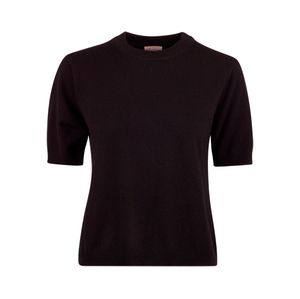 Hovedbilde Stenströms Janet Short Sleeve Knit Black