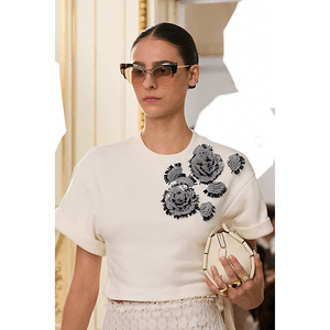 Hovedbilde Ulla Johnson Cove Top Embroidery Cream