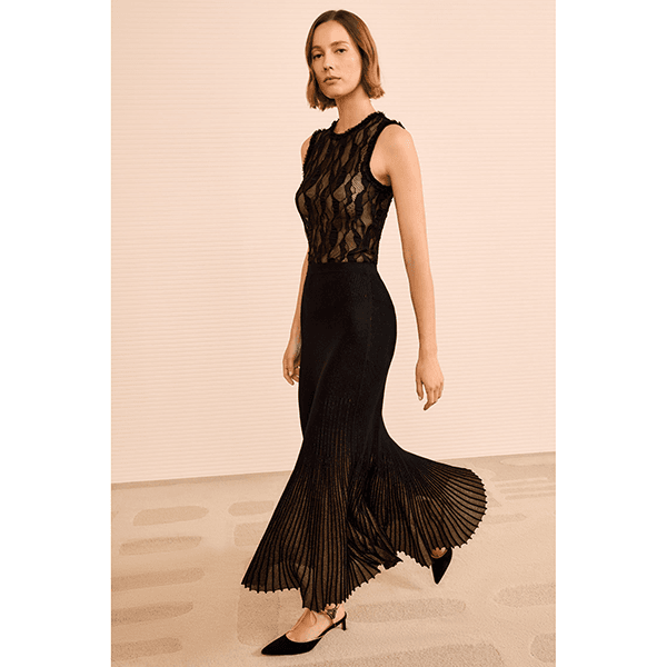 Ulla Johnson Vera Midi Skirt Noir