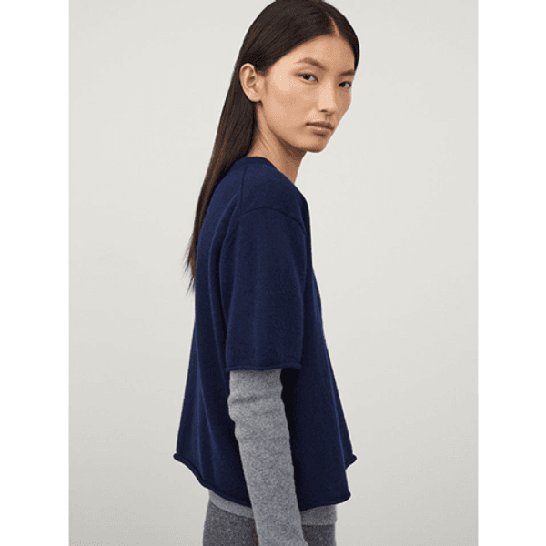 Lisa Yang Cila T-shirt Navy