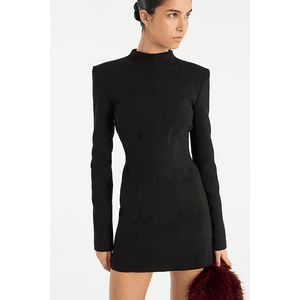Hovedbilde ROTATE Suiting LS Mini Dress Black
