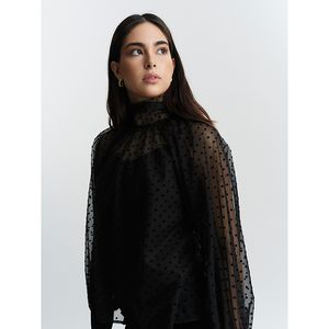 Hovedbilde ella&il Lillian Organza Blouse Black