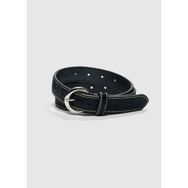 Christian Aks Jara Ponyhair Belt Black