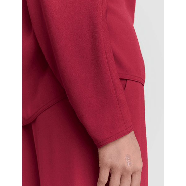 JOSEPH Buick Blouse Crepe Mulberry
