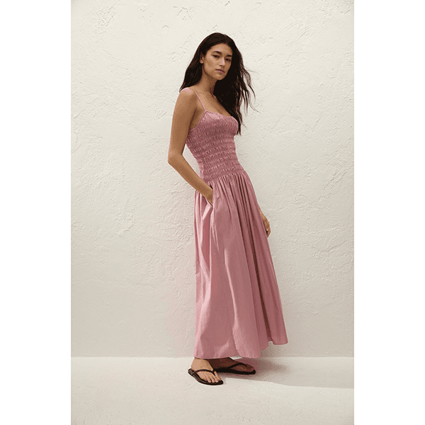 Faithfull Araceii Maxi Dress Dusk