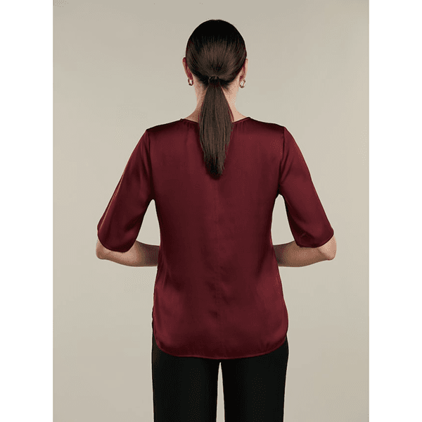 Stenströms Sanne Blouse Dark Red