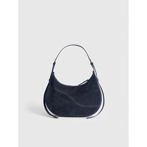 Hovedbilde ATP Atelier Liveri Small Hobo Handbag Mirtillo Suede