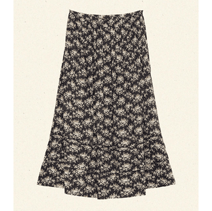 Hovedbilde Marcie Skirt Noir Rosier Floral
