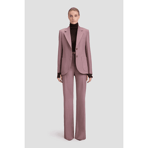 Main Image Victoria Beckham Patch Pocket Jacket Mauve