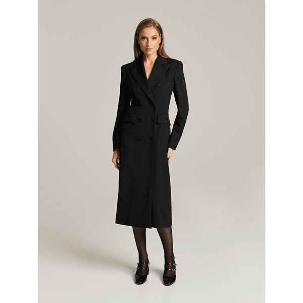 Andiata Aubrie Blazer Dress Black