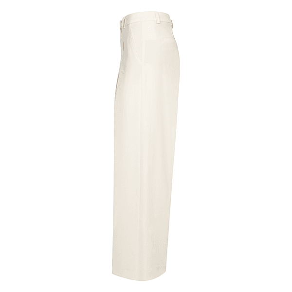 Seductive Chrissy Fine Linen Pant Offwhite