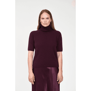 Hovedbilde Arnie Says Davies Turtleneck Dk Burgundy