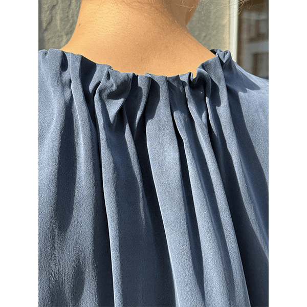 Amuse Linda Blouse Navy