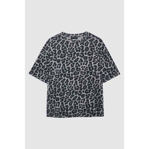 Hovedbilde Anine Bing Cohen Tee Grey Leopard