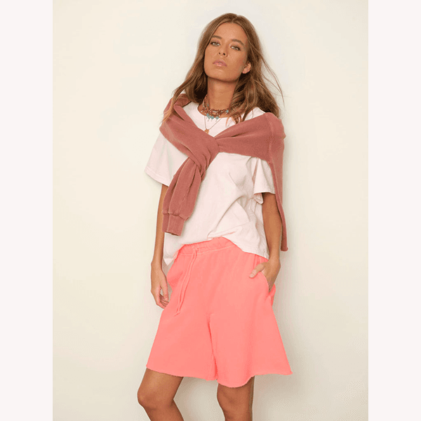 Xirena Rocco Sweatshort Peach Glow