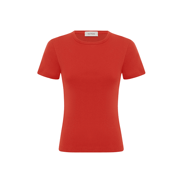 Matteau Baby Tee Tomato