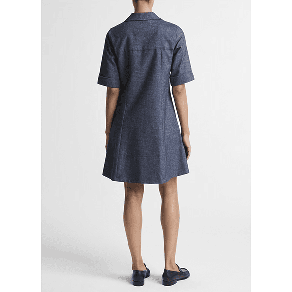 Vince A-line Dress Indigo