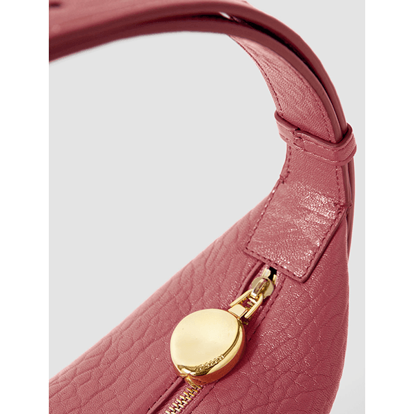 JOSEPH Bean Pebble Leather Bag Mulberry