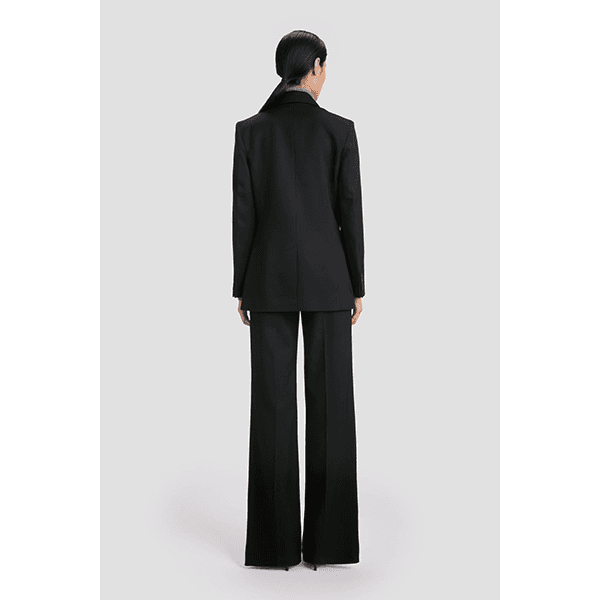 Victoria Beckham Patch Pocket Jacket Black