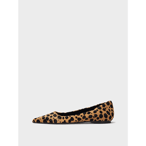 Hovedbilde Aeyde Cassy Ballet Flats Leopard Beige/Black