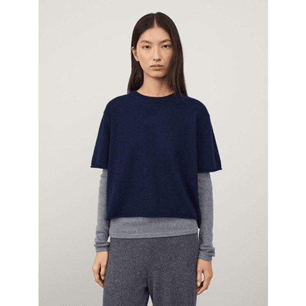 Lisa Yang Cila T-shirt Navy