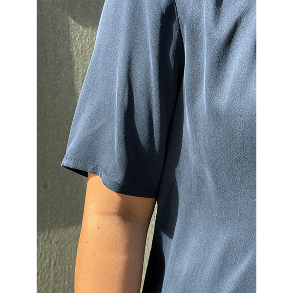 Amuse Linda Blouse Navy