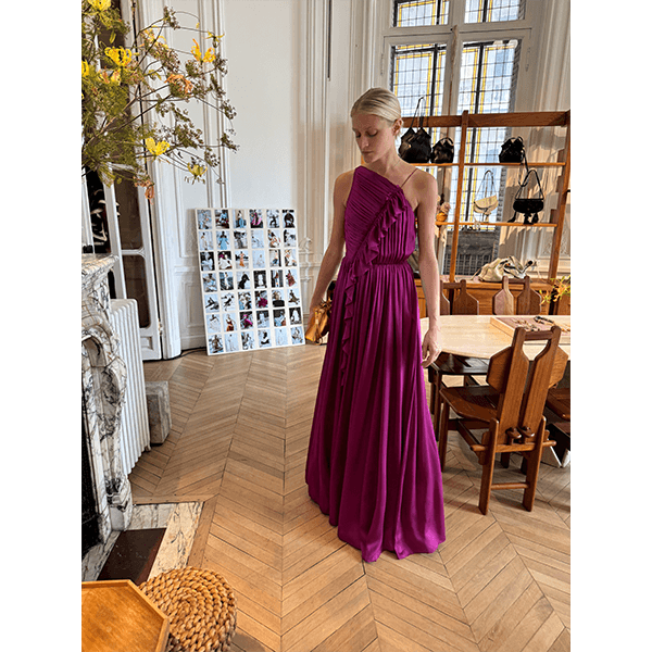 Ulla Johnson Aisha Gown Mulberry