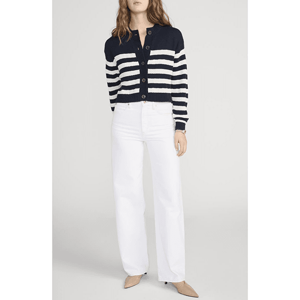 FRAME The Bow Jeans Au Natural Clean